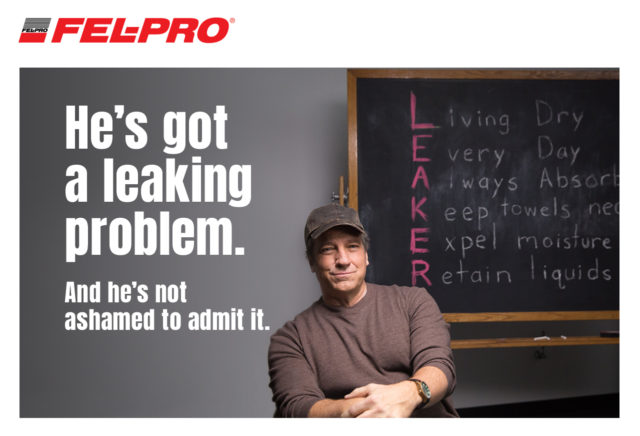 Fel-Pro Gaskets and Mike Rowe fight embarassing leaks