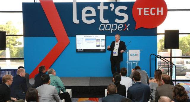 Impact of technology on aftermarket up-front at AAPEX 2018