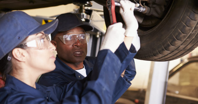 automotive women apprentice