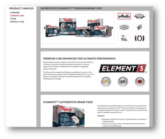 Raybestos Brake Thru aftermarket