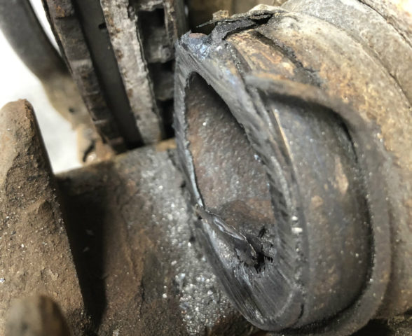 inspection brake check caliper