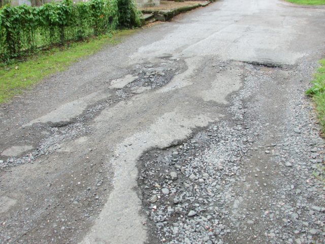 pothole road ontario