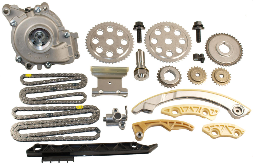 Cloyes Gear and Products has announced the release of timing chain water pump kits for General Motors 2.0, 2.2, and 2.4-liter Ecotec engines. 