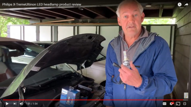 Philips X-TremeUltinon LED headlight video review cover image