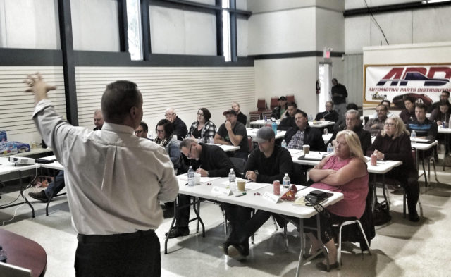 Automotive Parts Distributors of Edmonton's Training Division recently held its first RPM Training SMART three day course for service managers to very positive reviews.
