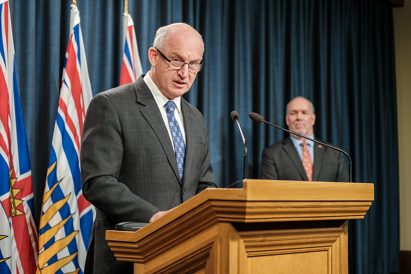 B.C.  Minister of Public Safety and Solicitor General, Mike Farnworth