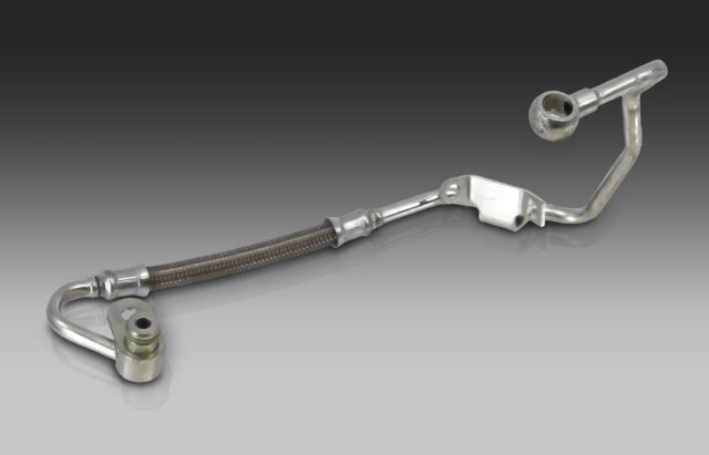 VW Audi turbo oil feed pipe