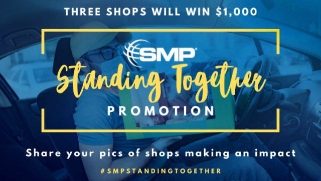 Standard Motor Products, Inc. (SMP) announces the launch of its SMP "Standing Together" Promotion to recognize auto shop owners whose shops and employees are helping their local communities during the COVID-19 pandemic.