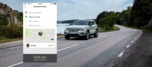 Volvo Valet app
