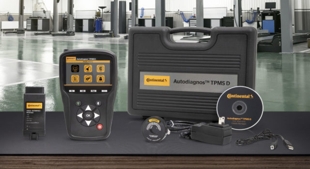 Continental Autodiagnos TPMS D Tool helps shops and technicians to quickly and easily service all TPMS diagnostic and tire service needs. 