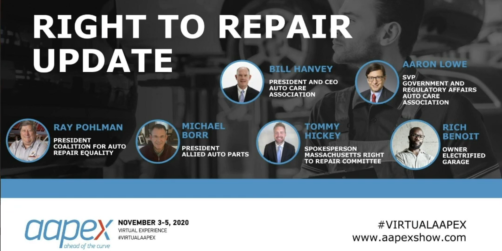 AAPEX RIGHT TO REPAIR TOWN HALL