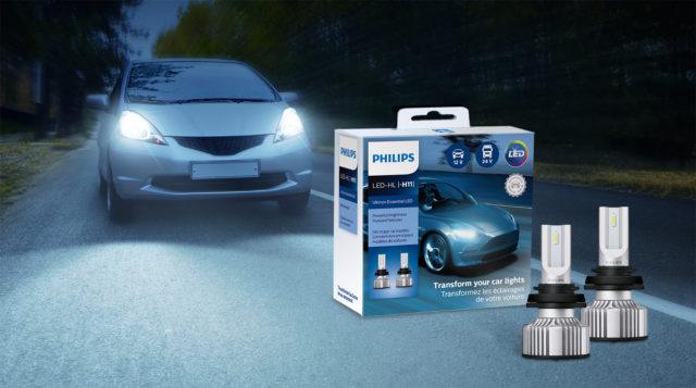  Philips Automotive Lighting 9145 Ultinon Essential LED Fog  Lights, 2 Pack : Automotive