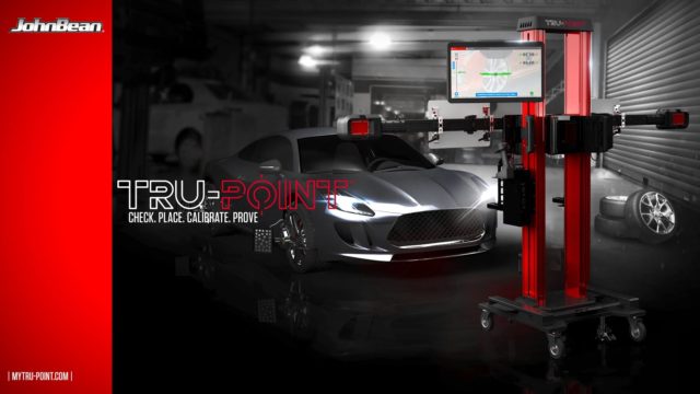The new John Bean Tru-Point is a revolutionary new advanced driver assistance system (ADAS) calibration tool and the only all-in-one solution on the market