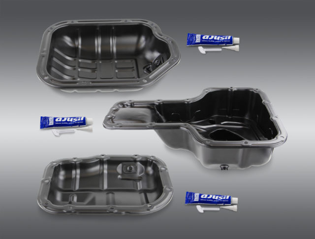 CRP Automotive, a leading source of OE-quality replacement and service parts, has added three new Rein Automotive Oil Pan Kits to its fast-growing line of oil pan service kits for high volume vehicle applications. 