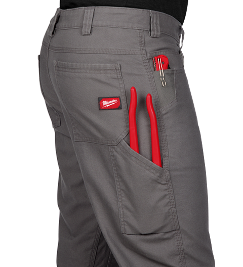 Milwaukee Tool expands its lineup of workwear with the introduction of Heavy Duty Flex Work Pants. 