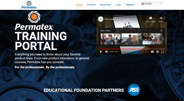 Permatex, a leading innovator in chemical technology for automotive maintenance and repair, has partnered with the ASE Education Foundation to provide product application training and education on the latest formulation advances for automotive students, instructors, parts professionals, and professional automotive technicians. 