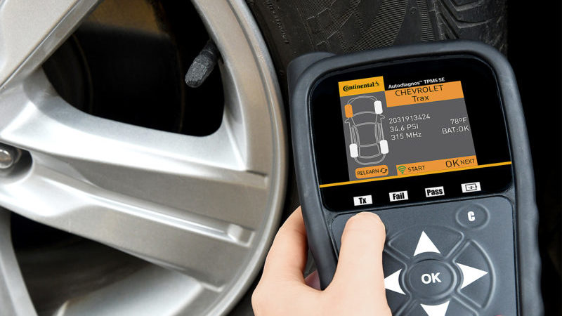 tire service Continental, a leading aftermarket supplier of OE-engineered parts, advanced diagnostics, service information, and connected services, offers the Autodiagnos TPMS SE service tool as an ideal solution for multiple bay shops