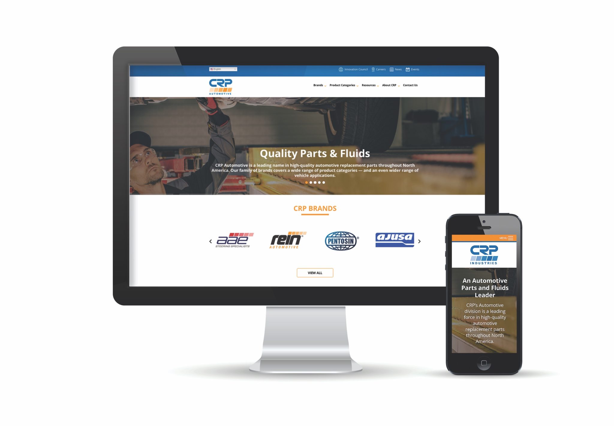 CRP Automotive, a leading source of OE-quality replacement and service parts, has just launched a new website at www.crpautomotive.com for professionals in the automotive industry that makes it easier and faster to find the latest information on parts and repairs. 