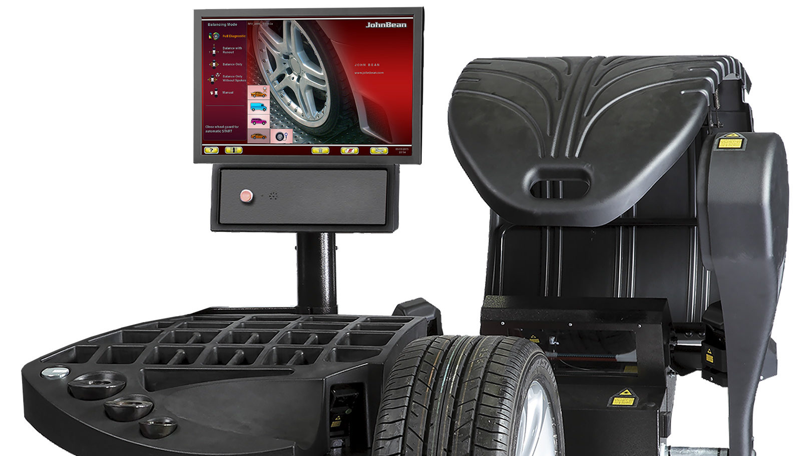 John Bean has redesigned its software user interface for its B2000P Wheel Balancer to improve functionality and boost performance.