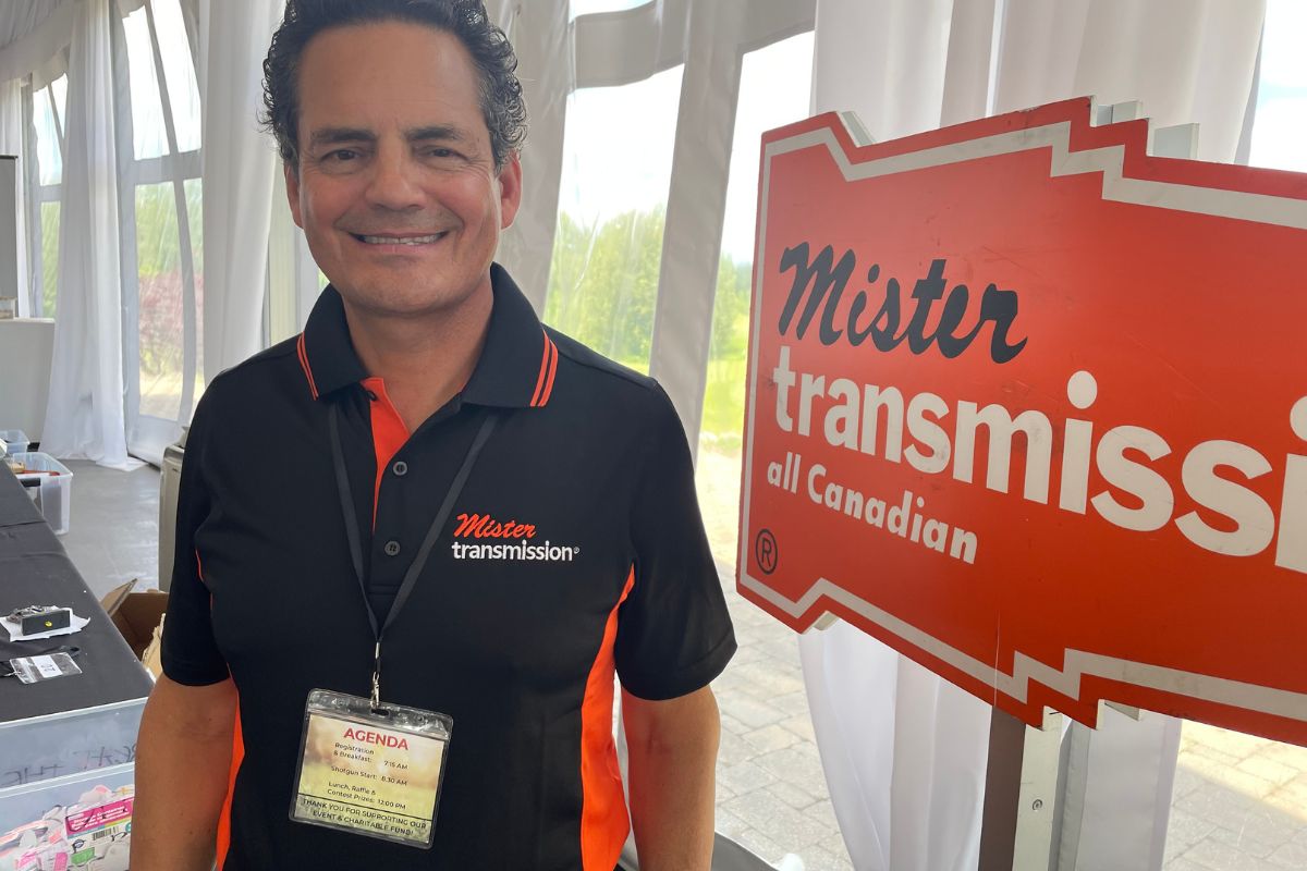Mister Transmission welcomed franchisees, suppliers and industry partners to its 37th Annual Charity Golf Tournament, held north of Toronto in early June. Tony Kuczynski, President, North America, for Moran Family of Brands moved to this larger role following the acquision of Mister Transmission in Canada last December.
